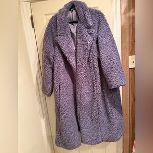 Torrid Lavender Teddy Jacket